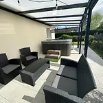 Belle Maison Malou Climatisee Calme, Piscine, Jacuzzi 3km Capbreton * 拉本讷