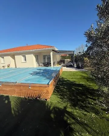 Belle Maison Malou Climatisee Calme, Piscine, Jacuzzi 3km Capbreton