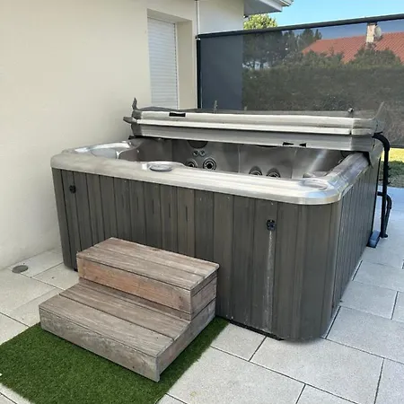 Belle Maison Malou Climatisee Calme, Piscine, Jacuzzi 3km Capbreton Labenne