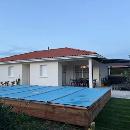 Belle Maison Malou Climatisee Calme, Piscine, Jacuzzi 3km Capbreton Ferienhaus